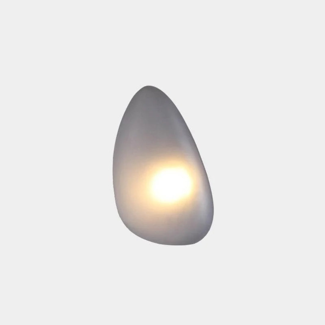 Ovale Glazen Wandlamp