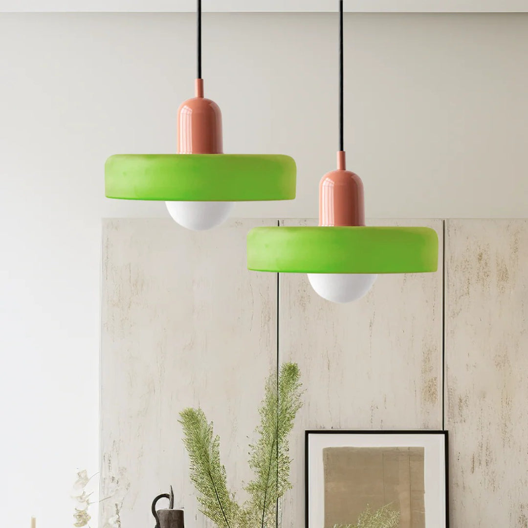 Retro metalen hanglamp