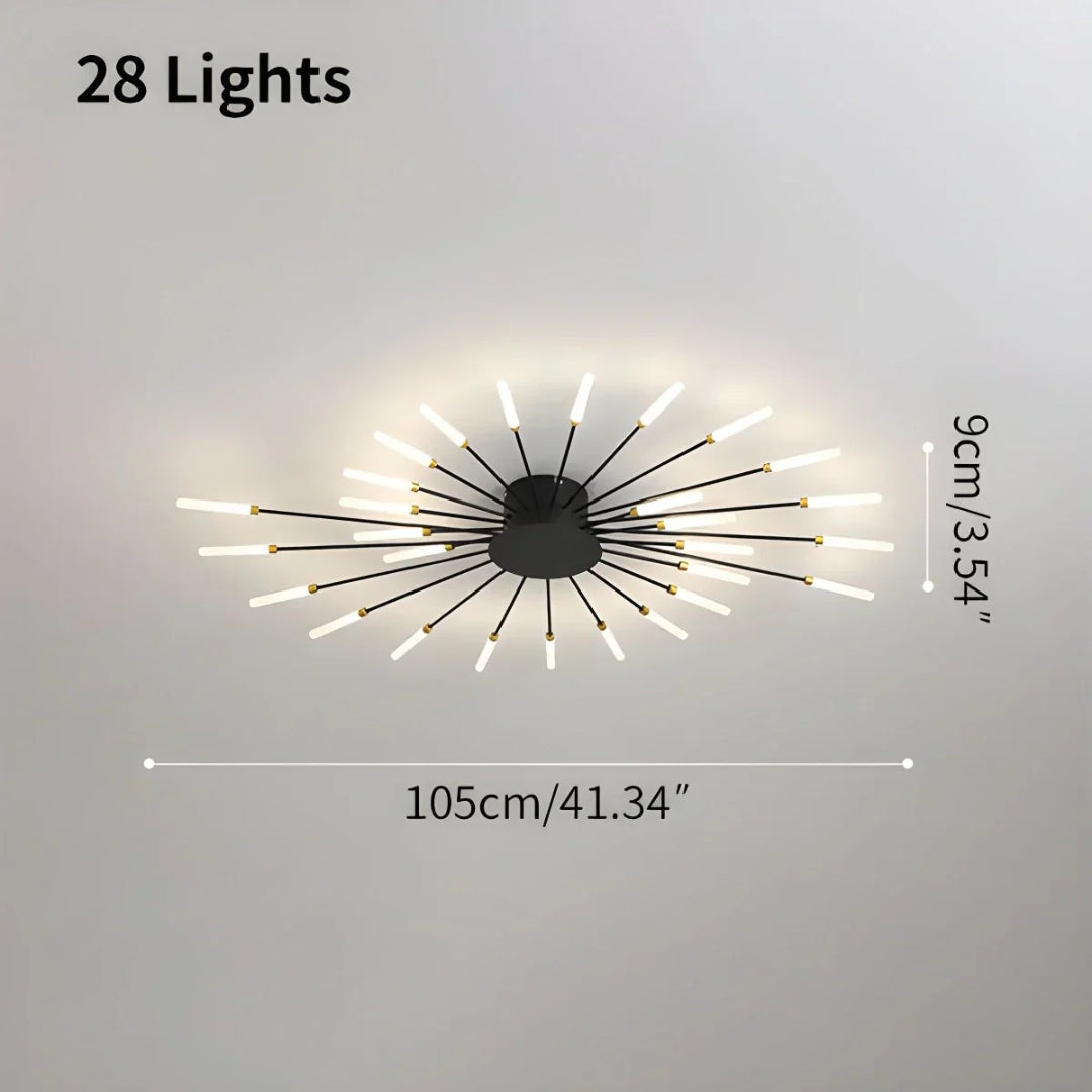 Moderne LED Starburst Plafondlamp