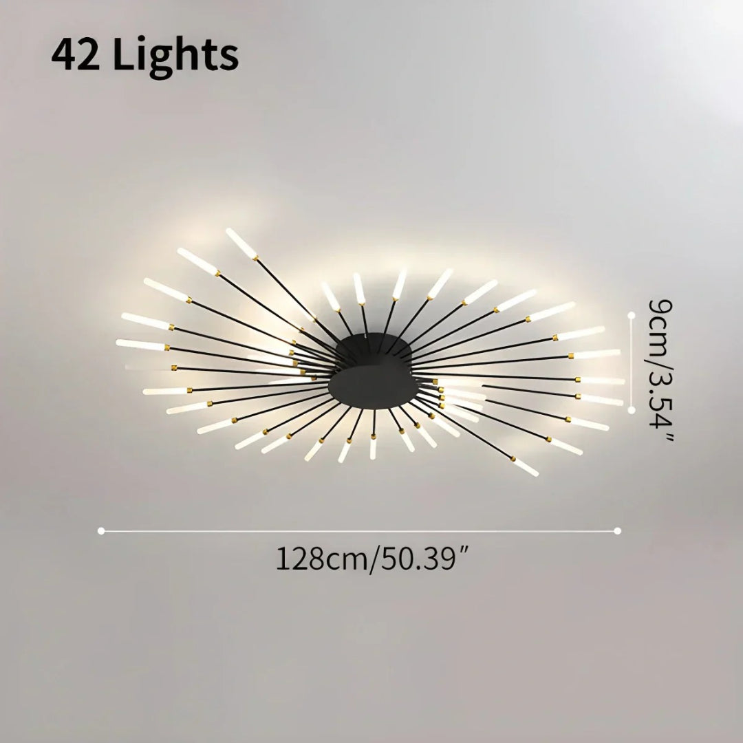 Moderne LED Starburst Plafondlamp
