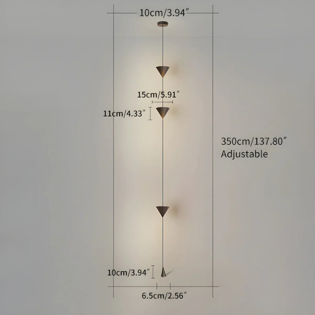Minimalistische Geometrische Metalen Vloerlamp