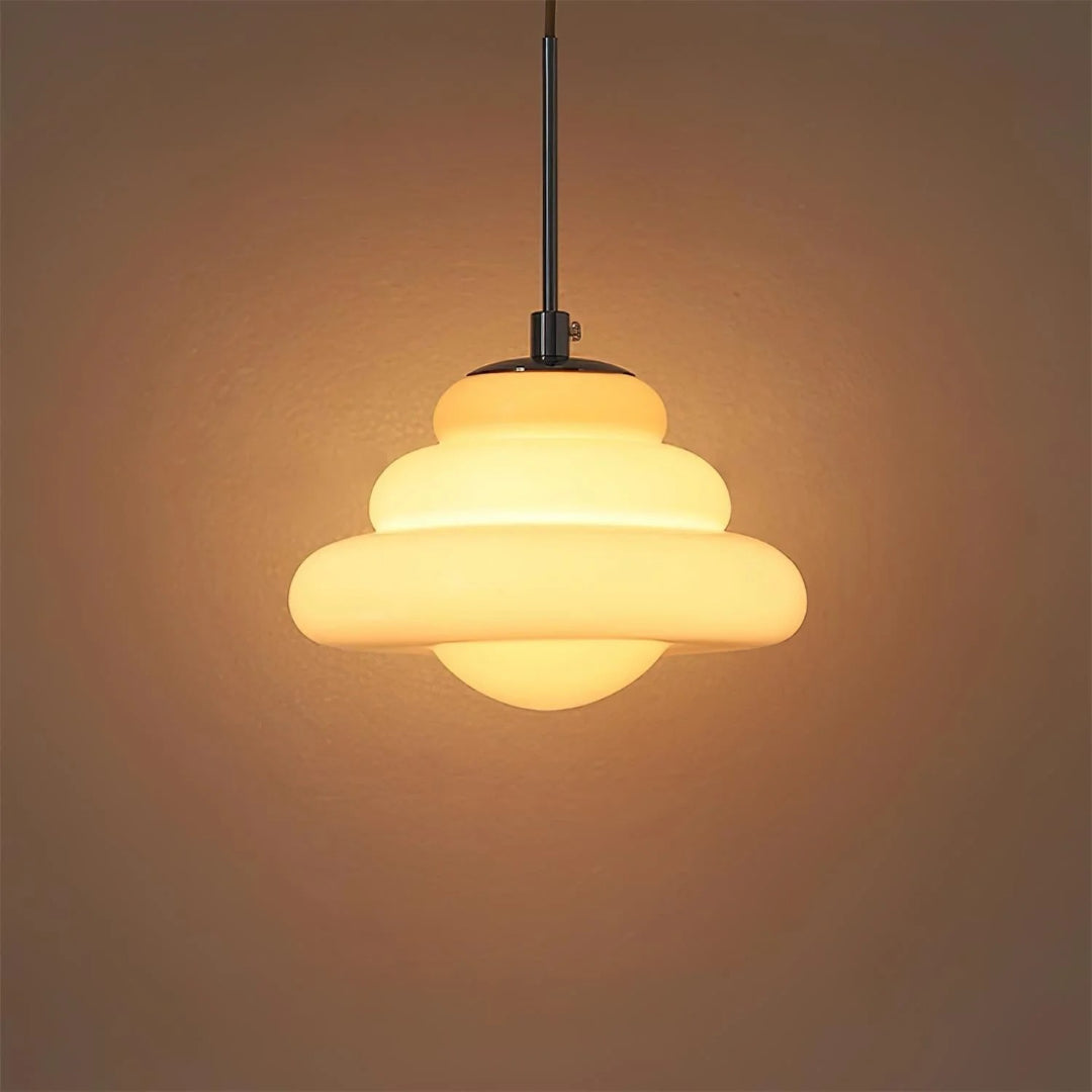 Retro Glazen Hanglamp