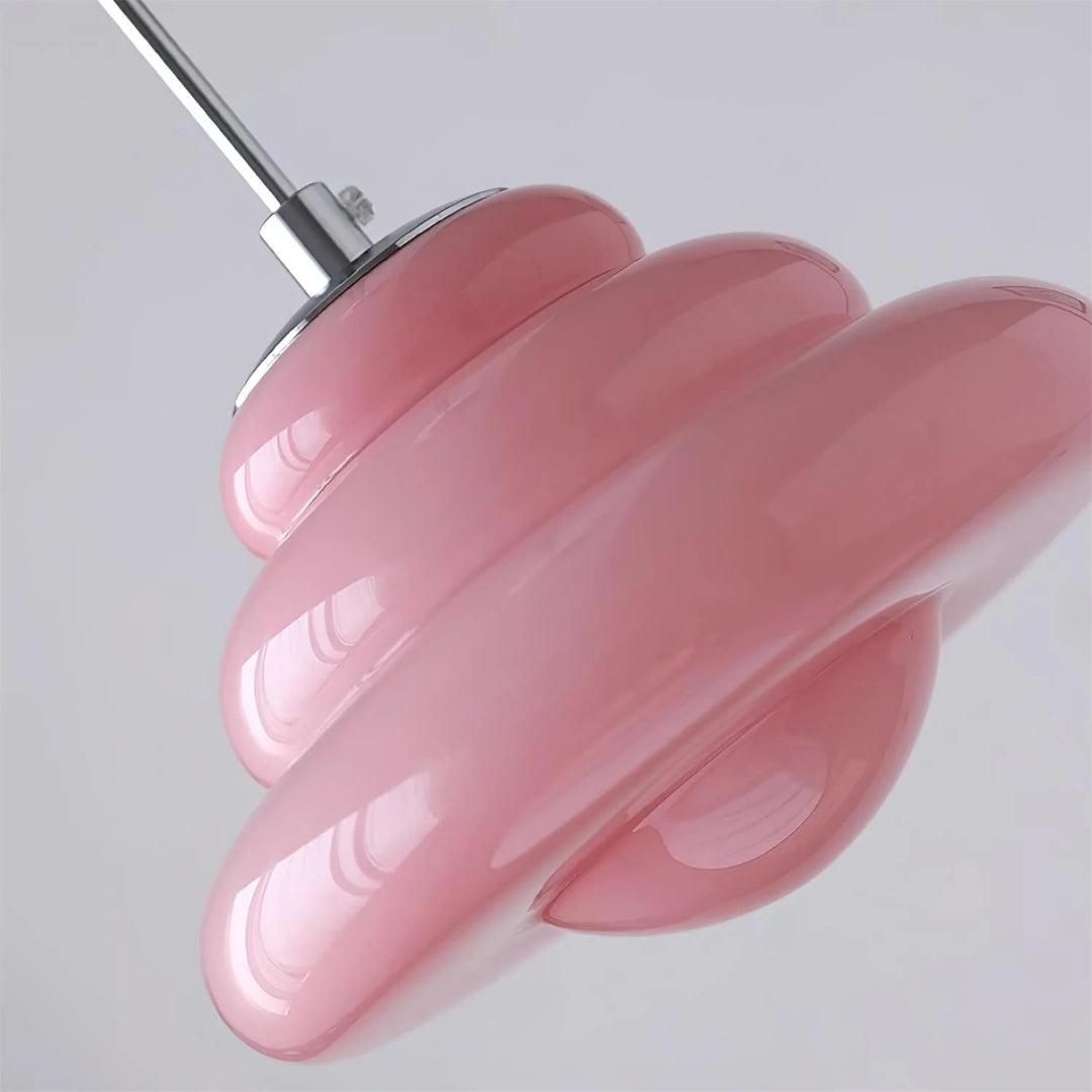 Retro Glazen Hanglamp