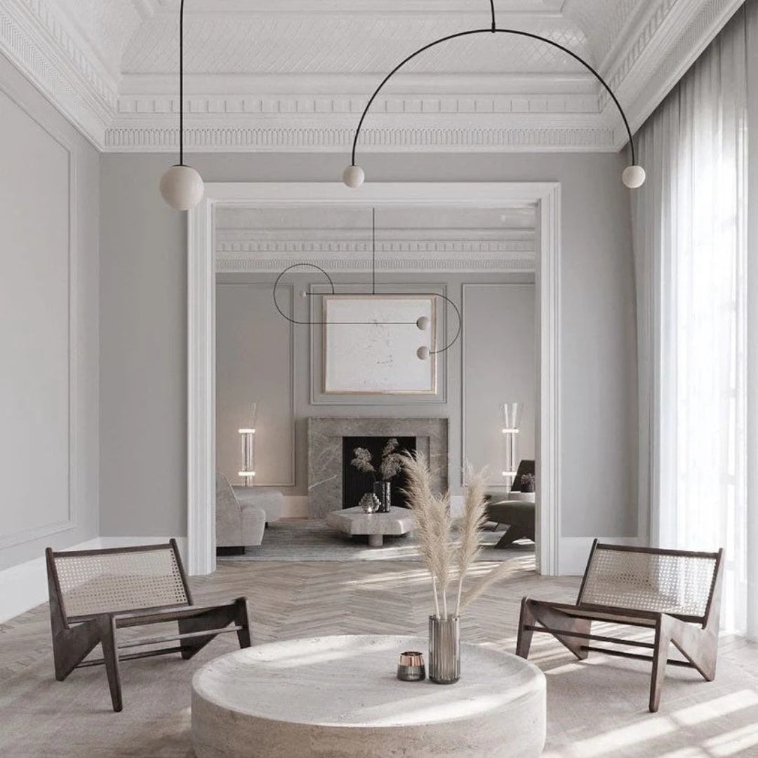 Minimalistische Ronde Glazen Hanglamp