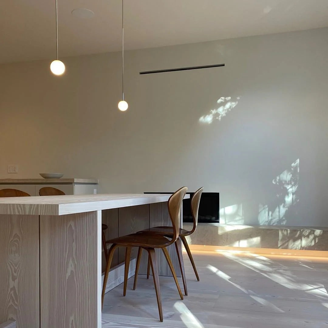 Minimalistische Ronde Glazen Hanglamp