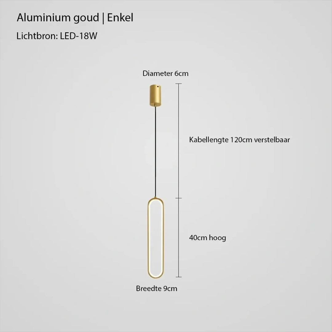Minimalistische LED Hanglamp