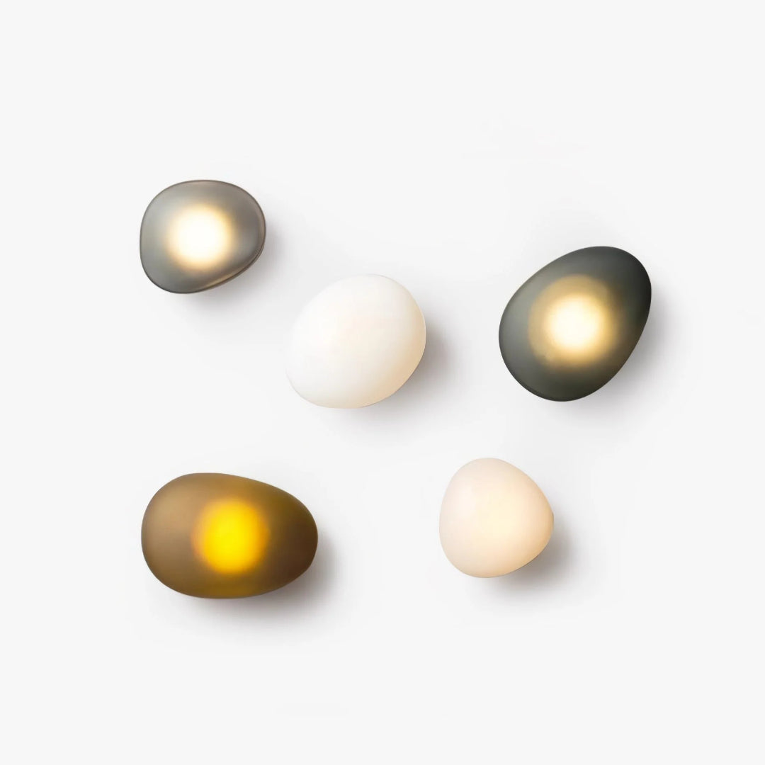 Ovale Glazen Wandlamp