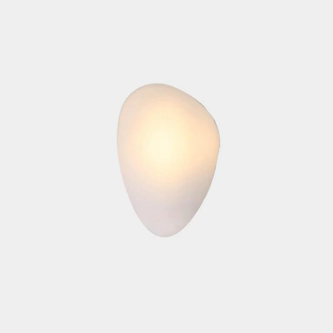 Ovale Glazen Wandlamp