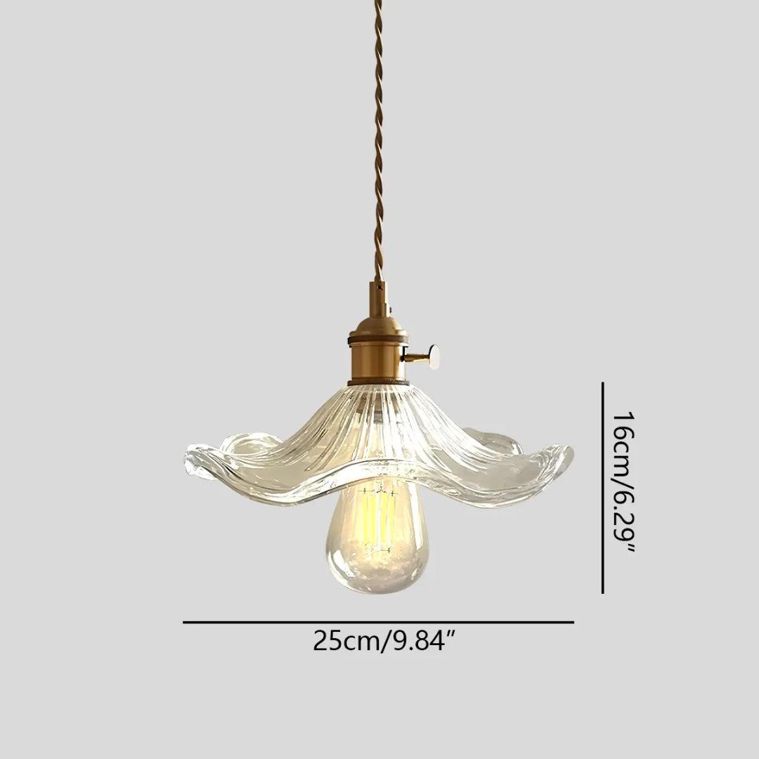 Klassieke Glazen Hanglamp