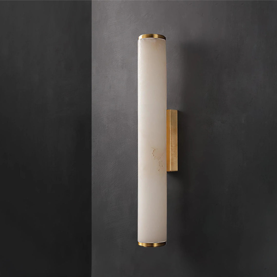 Verticale Marmeren Wandlamp