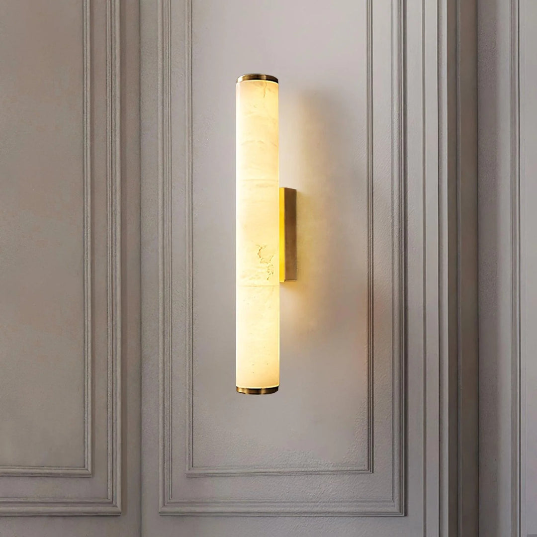 Verticale Marmeren Wandlamp