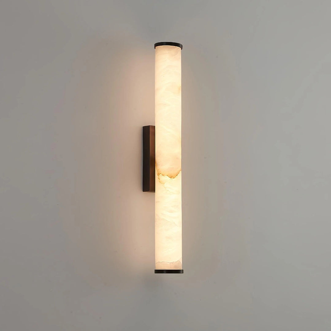 Verticale Marmeren Wandlamp