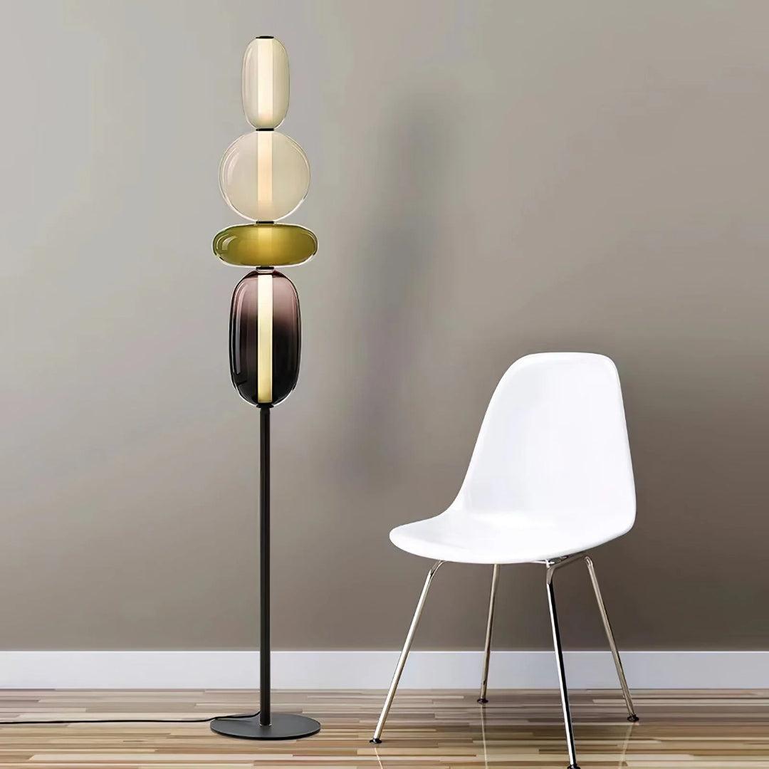 Moderne Glazen Vloerlamp