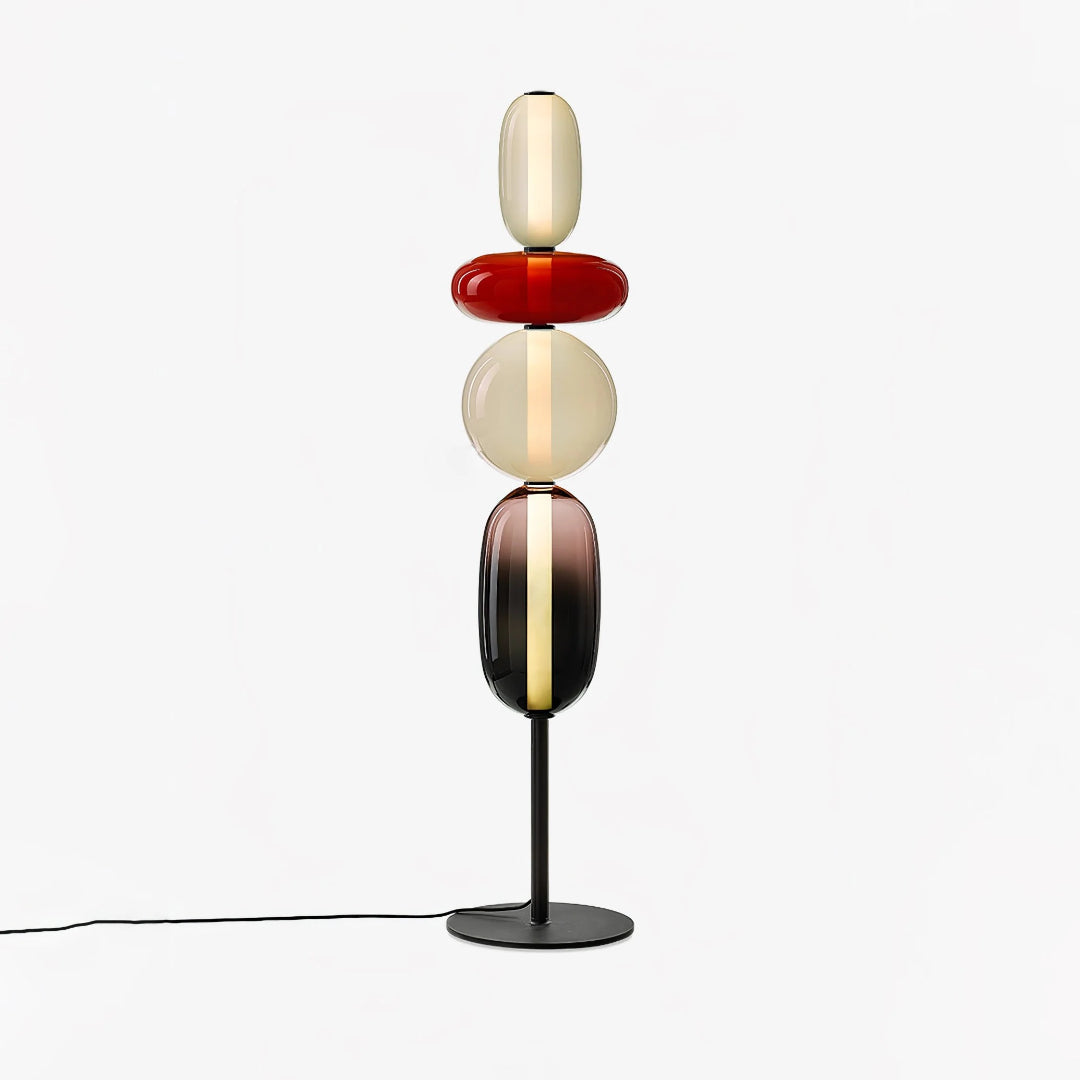 Moderne Glazen Vloerlamp