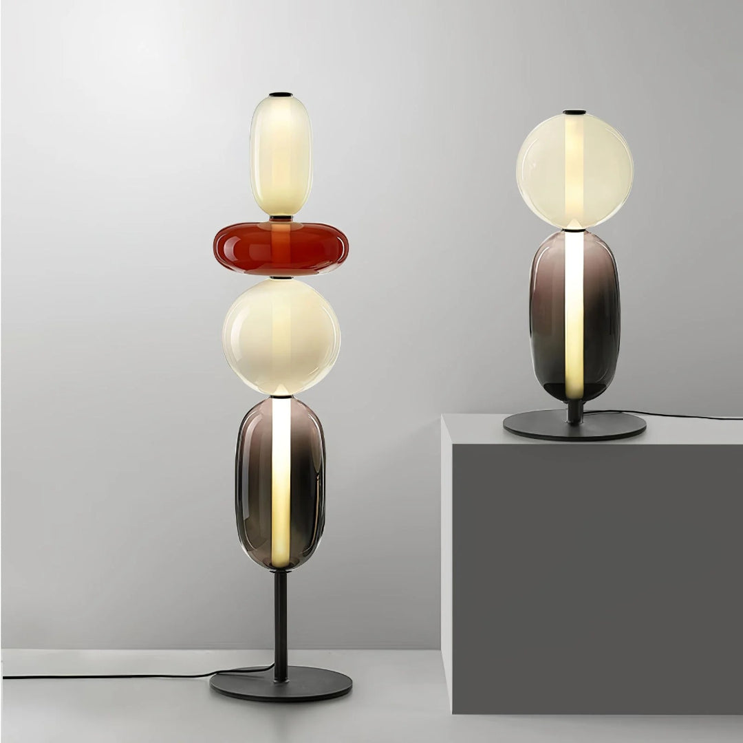 Moderne Glazen Vloerlamp