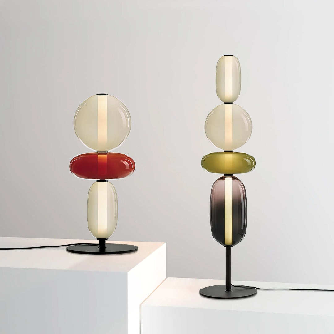 Moderne Glazen Vloerlamp
