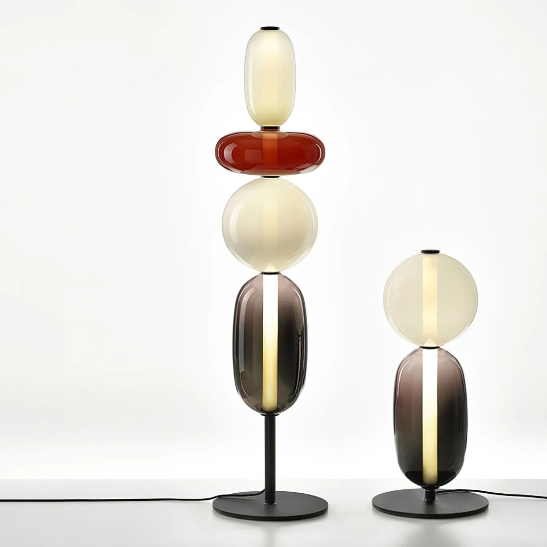 Moderne Glazen Vloerlamp