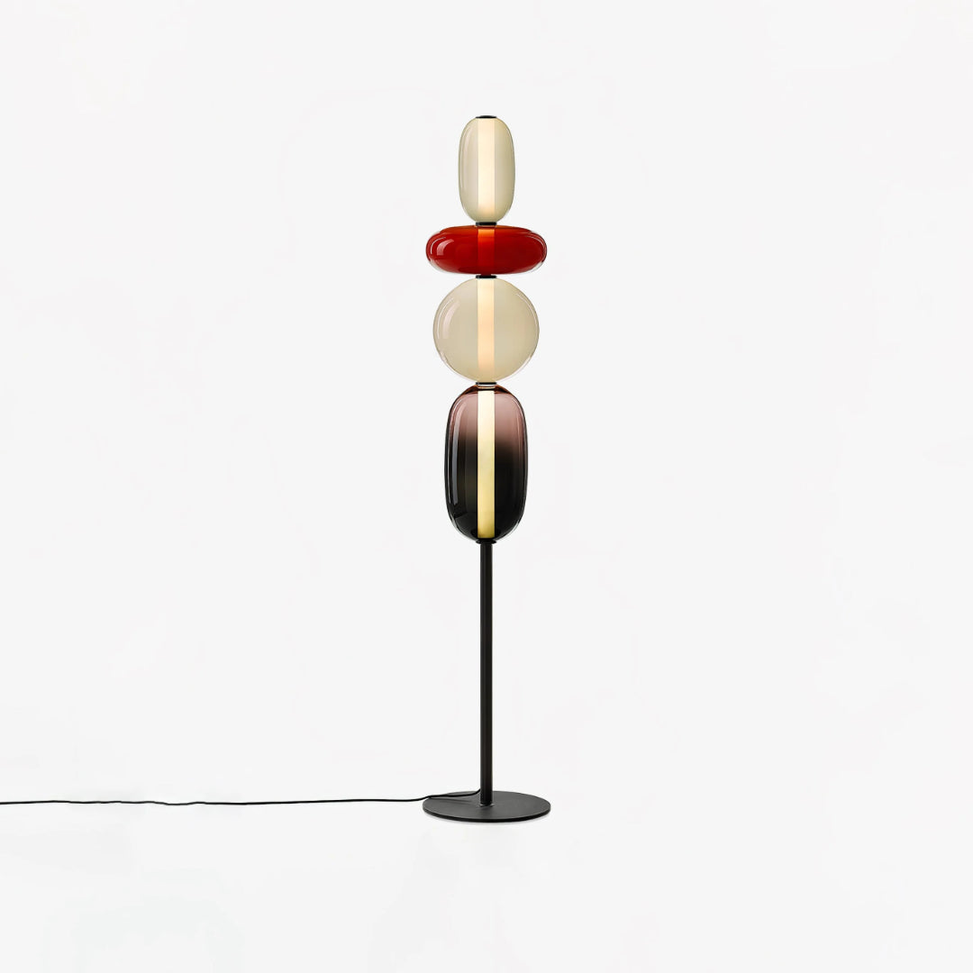 Moderne Glazen Vloerlamp