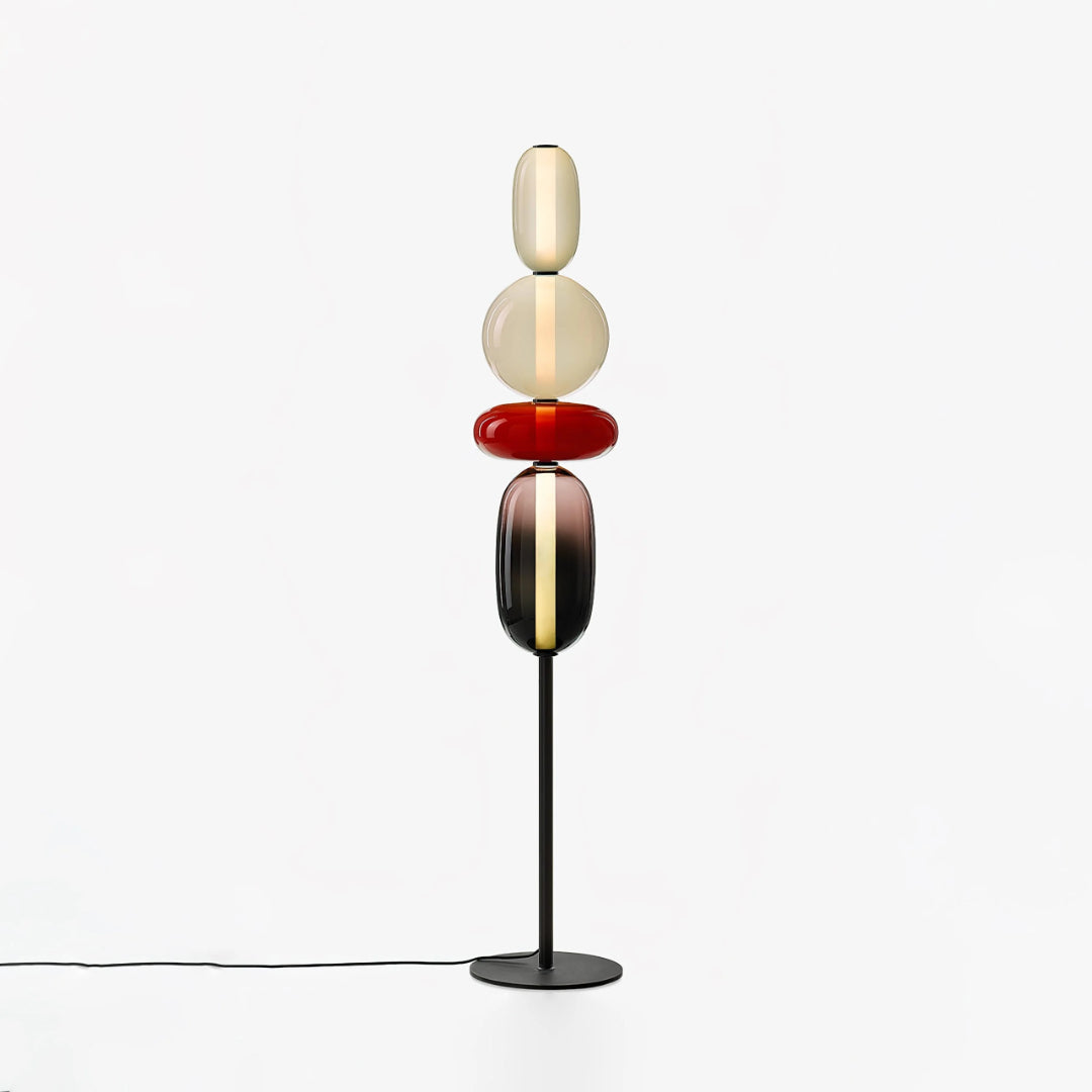 Moderne Glazen Vloerlamp