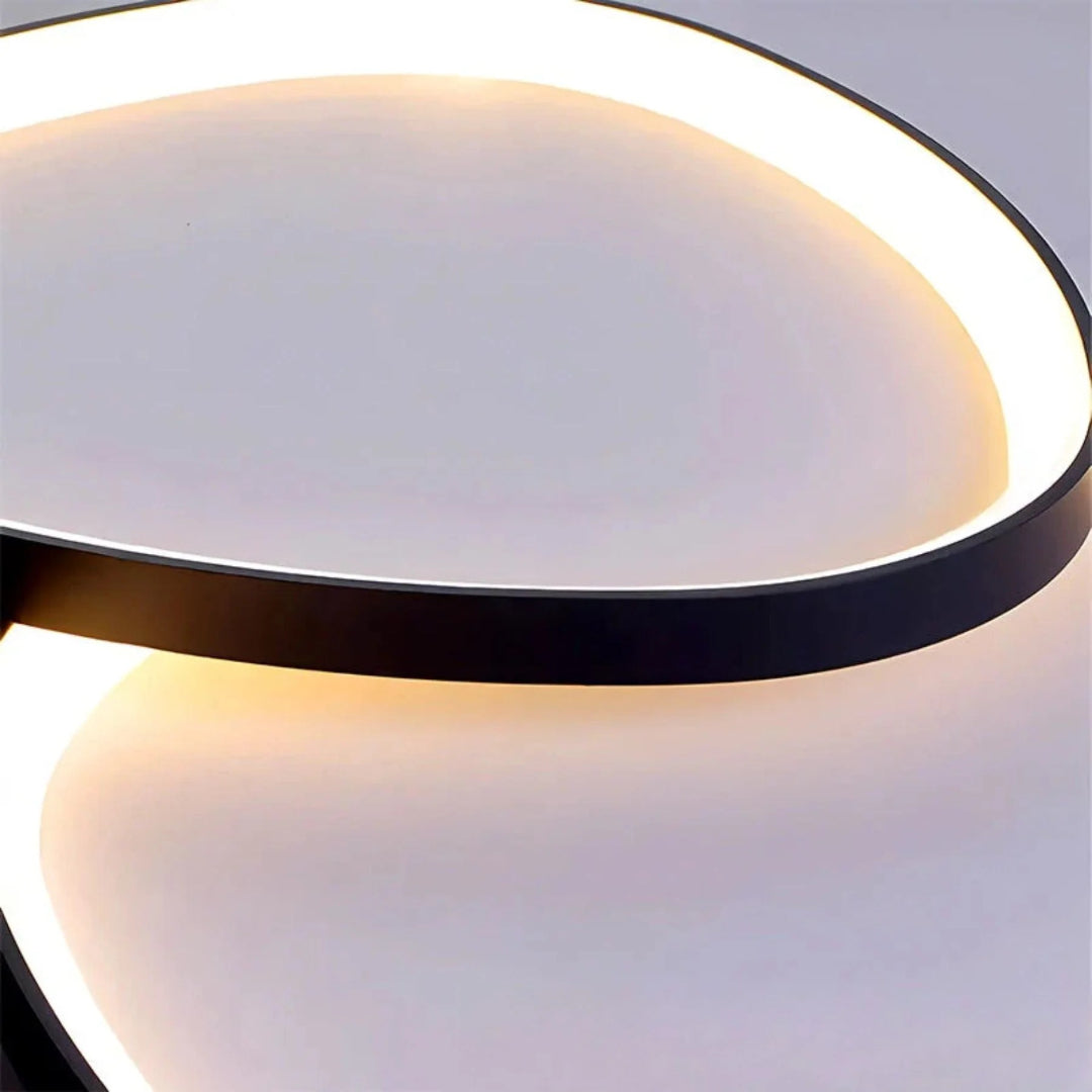 Minimalistische Ovale LED Plafondlamp