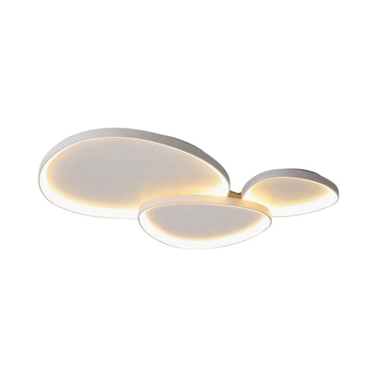 Minimalistische Ovale LED Plafondlamp