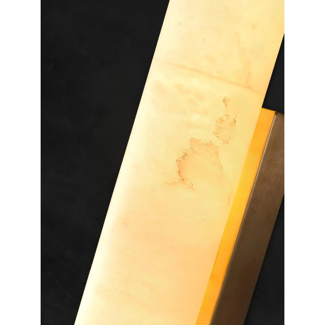 Verticale Marmeren Wandlamp