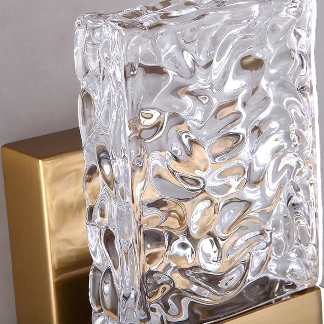 Eigentijdse Kristalglazen Wandlamp