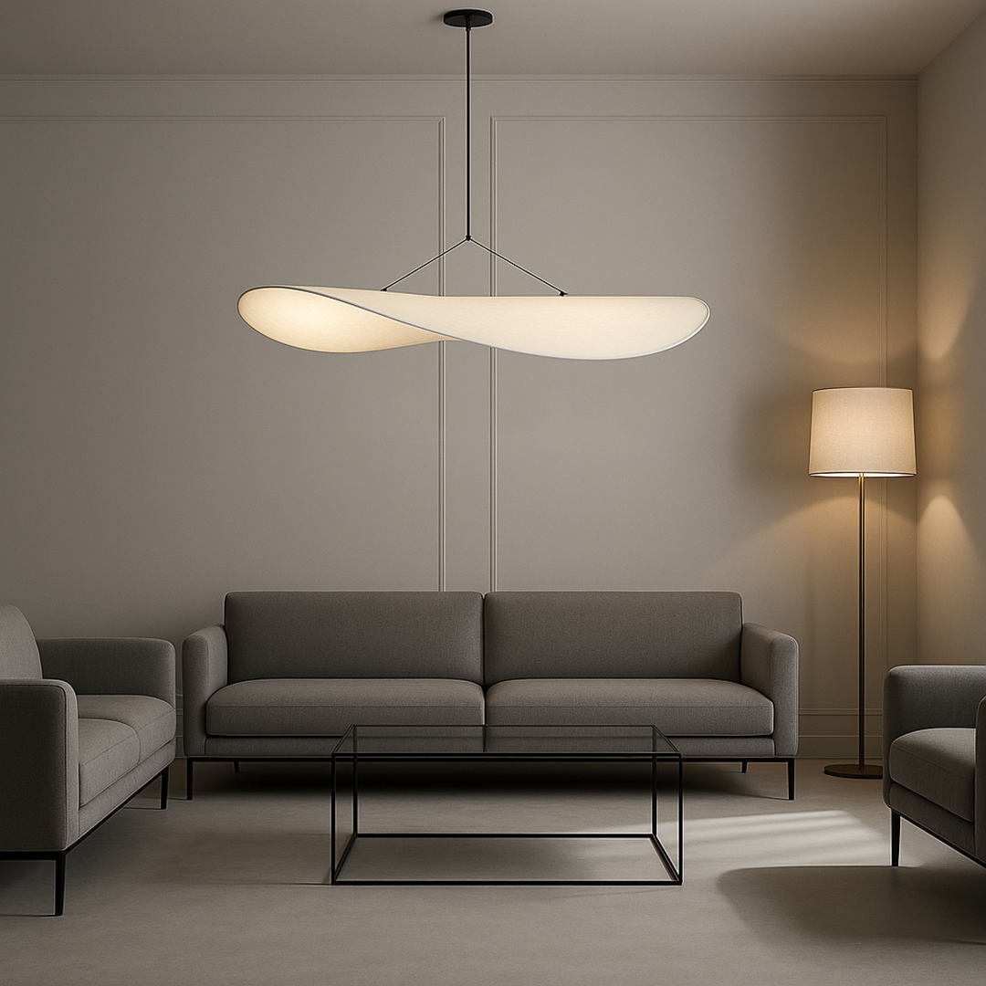 Stoffen Sculpturale Hanglamp
