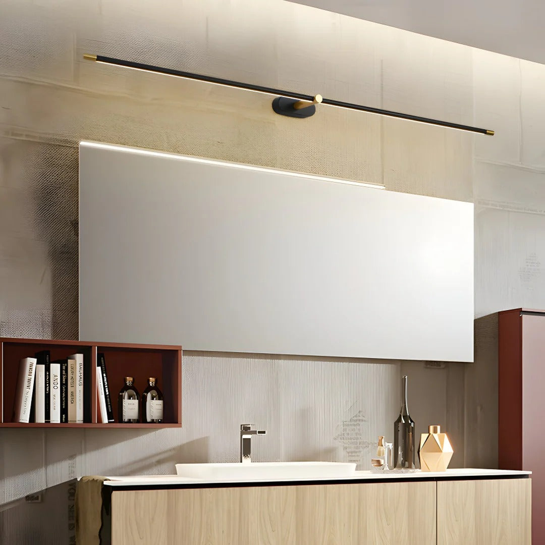 Moderne slanke LED-wandlamp