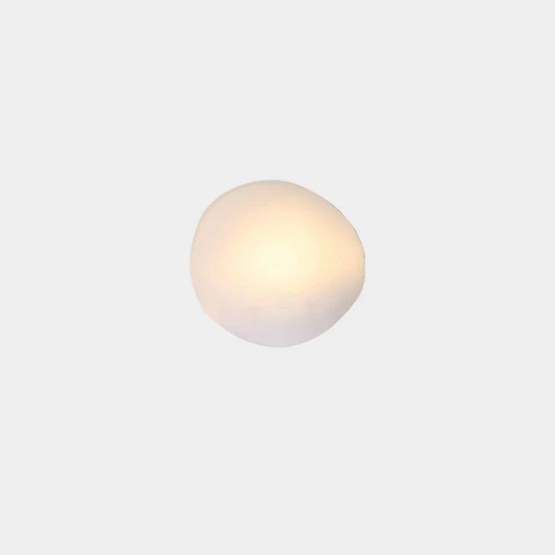 Ovale Glazen Wandlamp