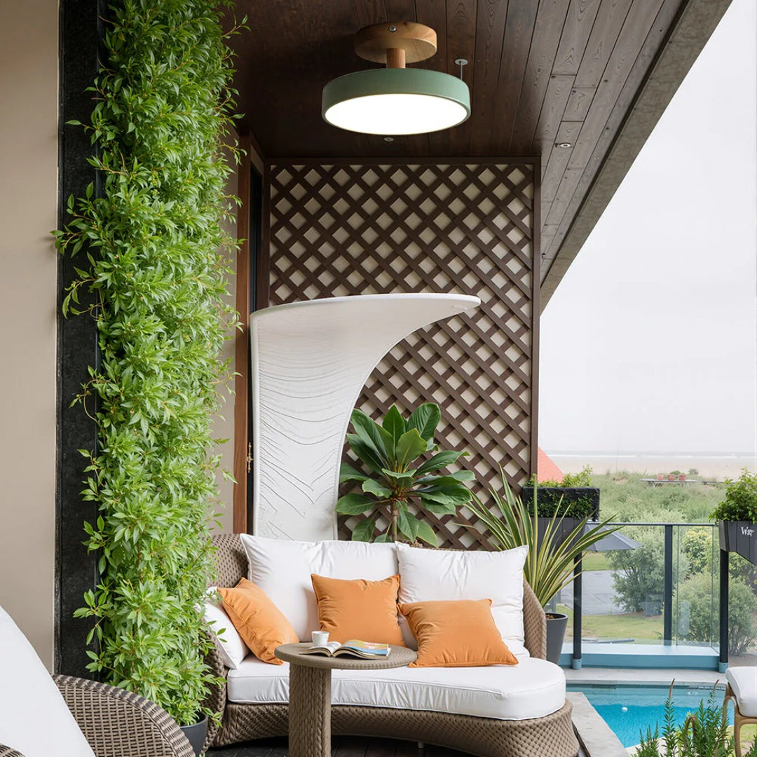 Hedendaagse ronde plafondlamp