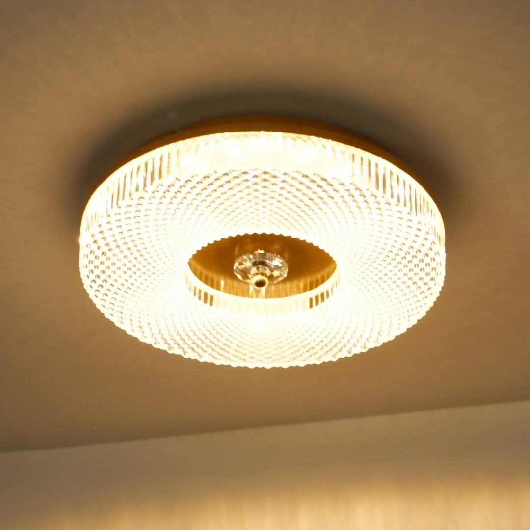 Kristallen Ronde Plafondlamp