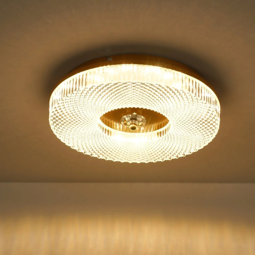 Kristallen Ronde Plafondlamp