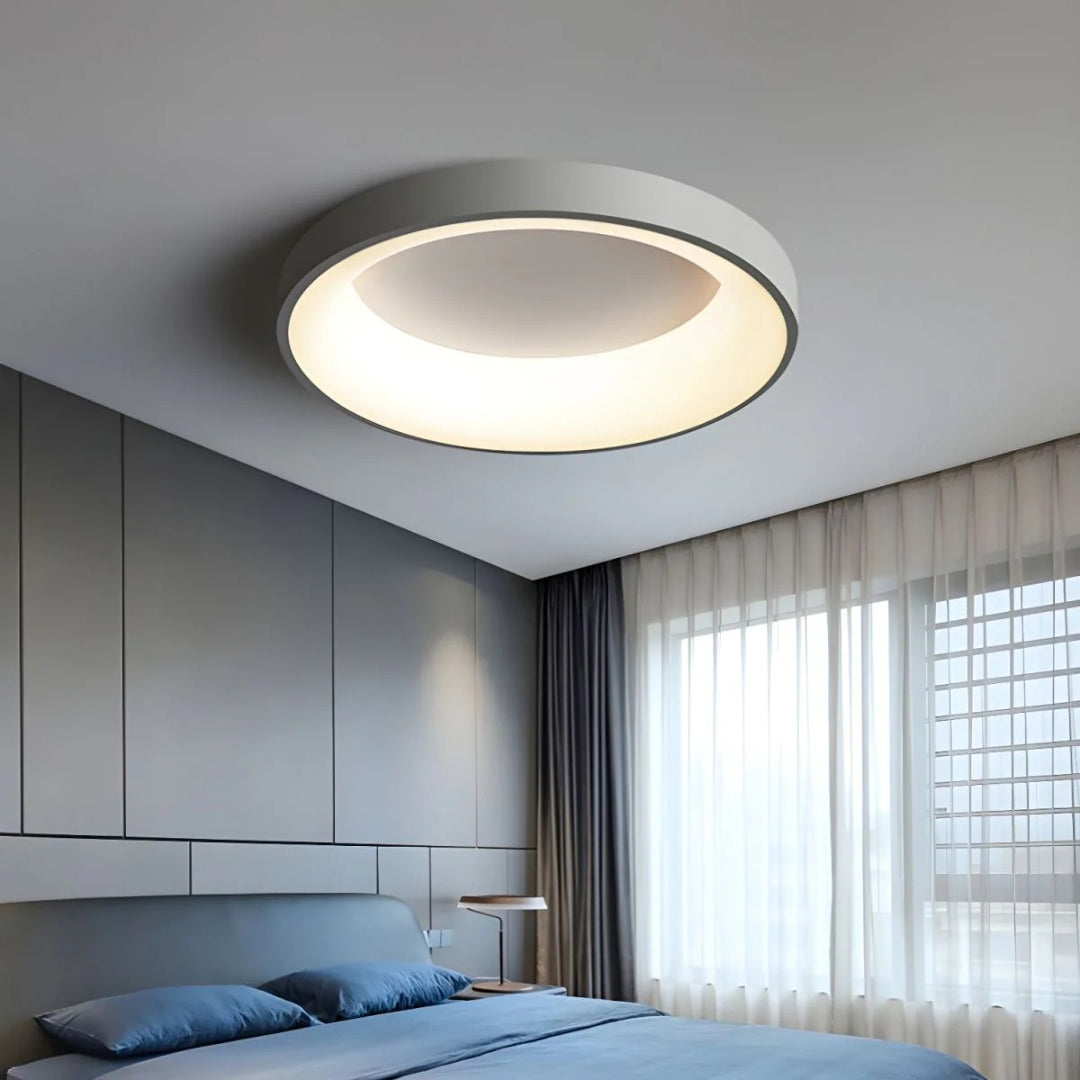 Minimalistische Ronde Acryl Plafondlamp