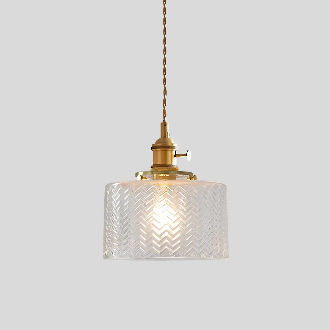 Klassieke Glazen Hanglamp