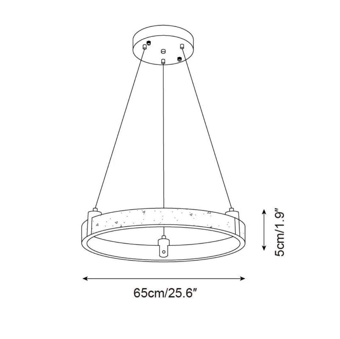 Stenen Ring Hanglamp