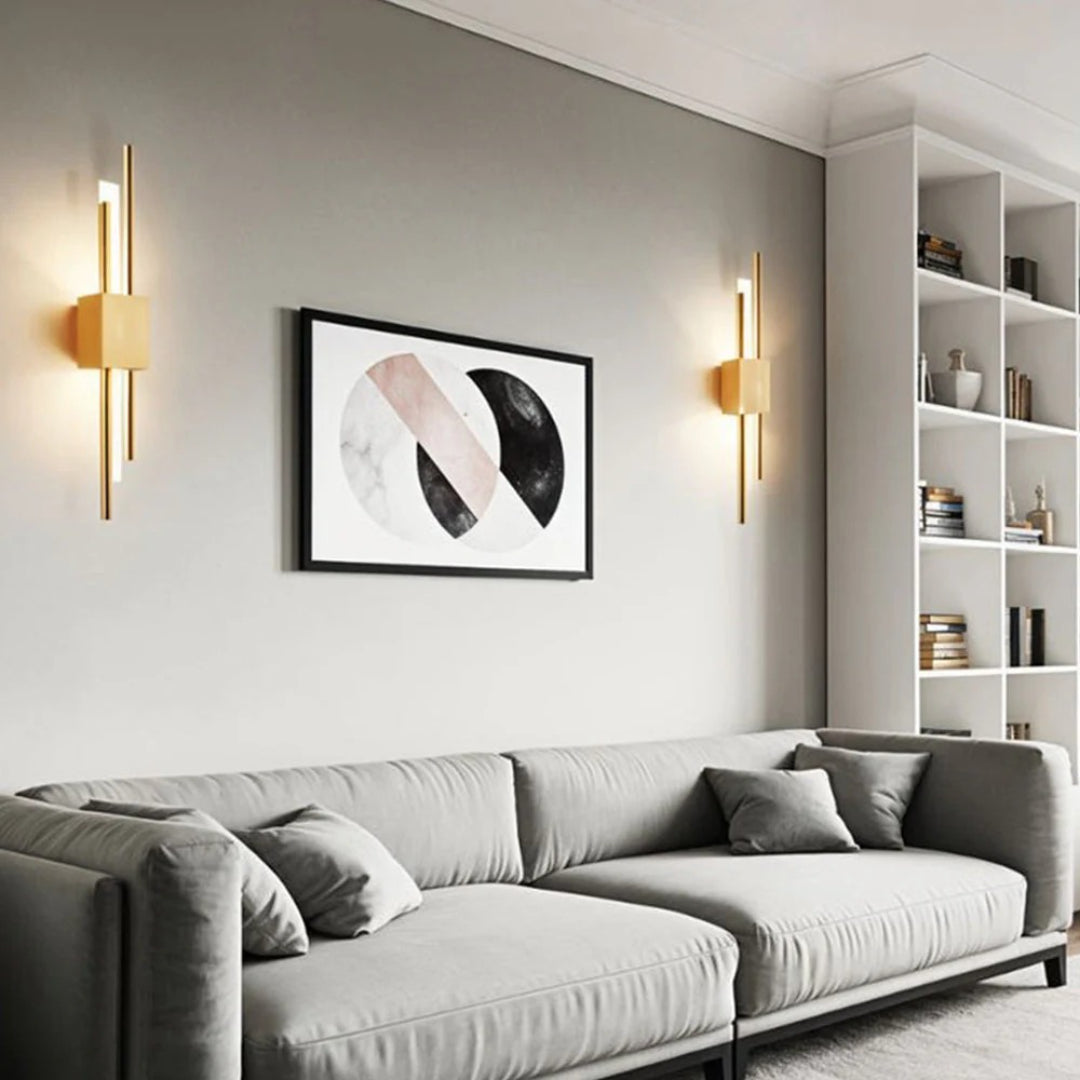 Minimalistische LED Wandlamp