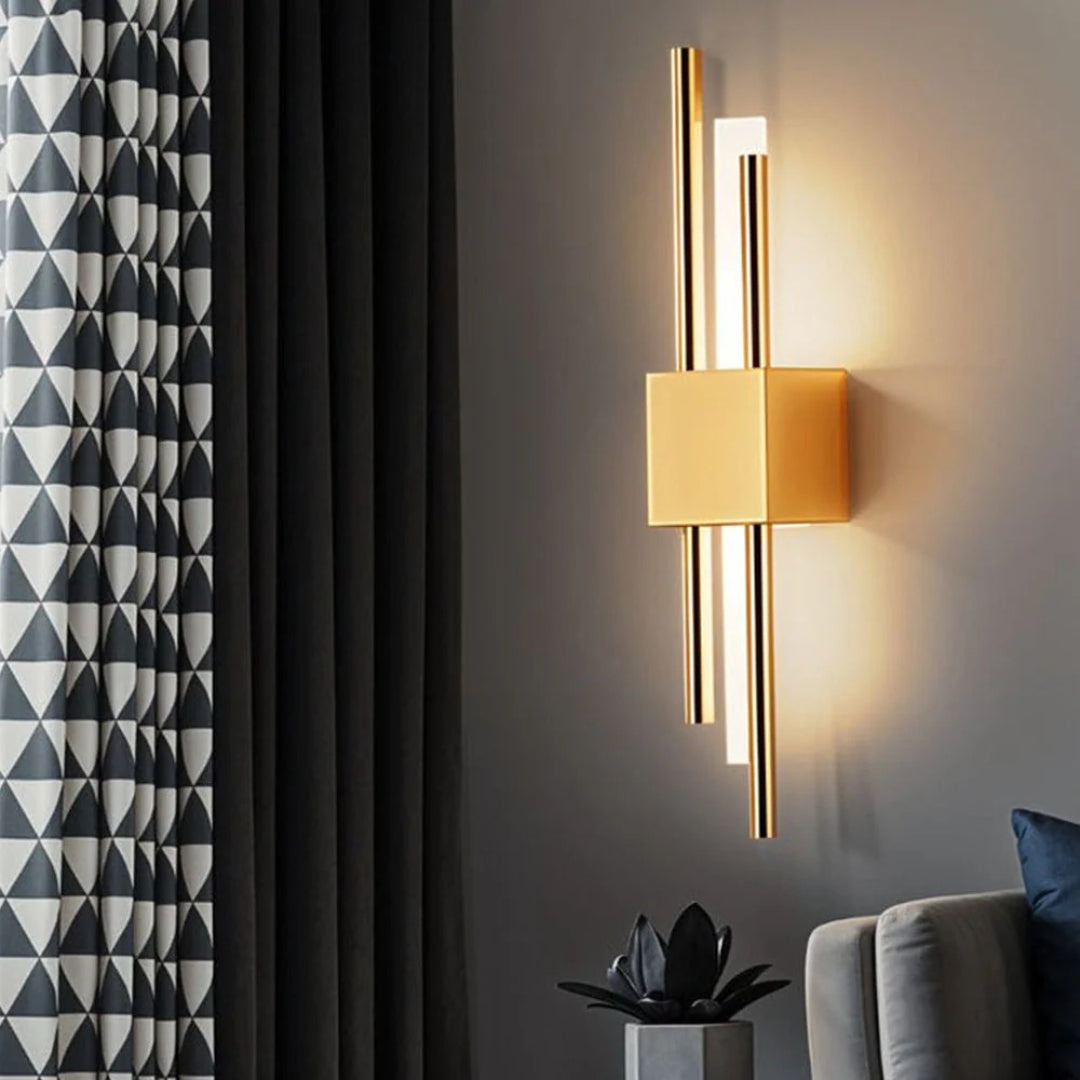 Minimalistische LED Wandlamp