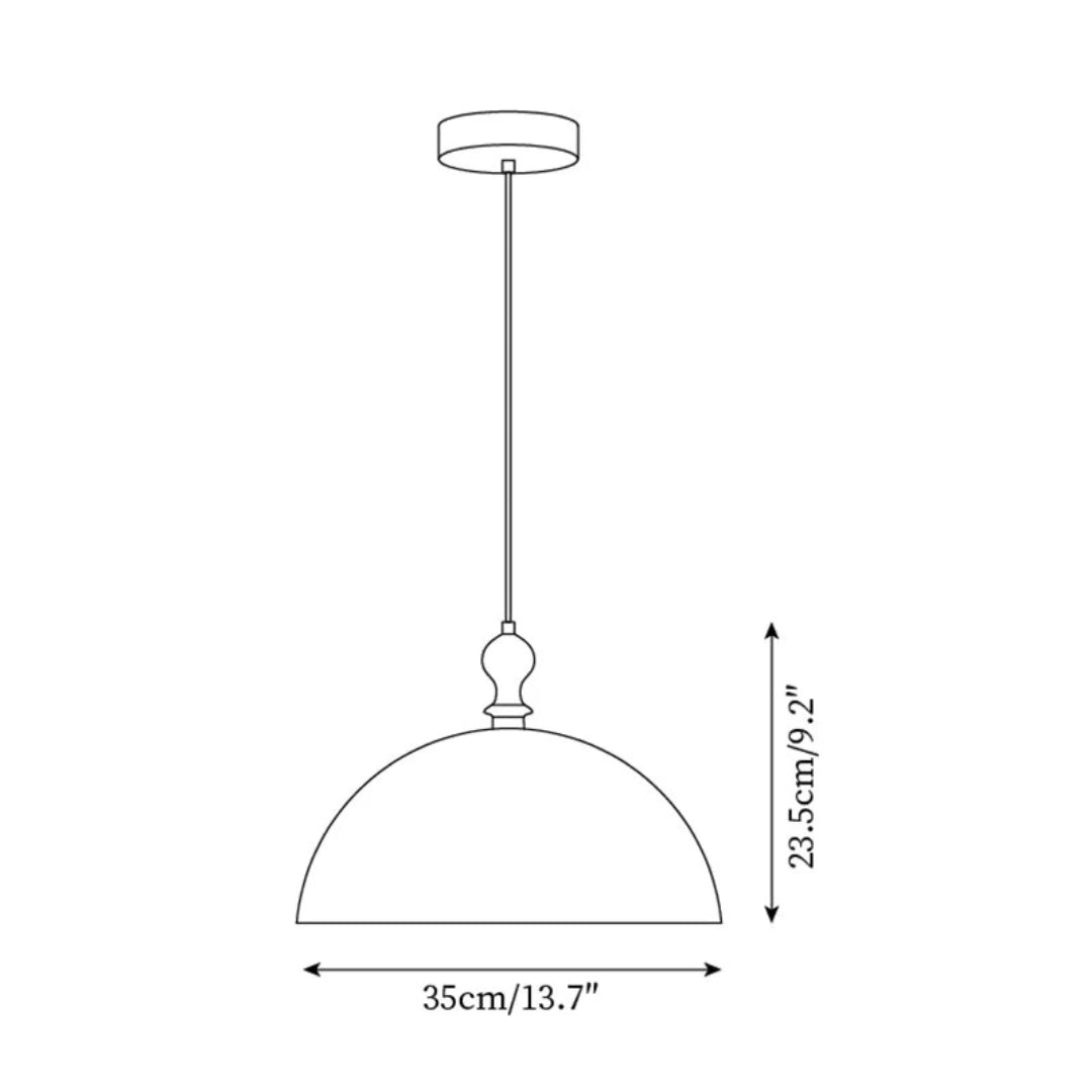 Vintage Koepel Hanglamp
