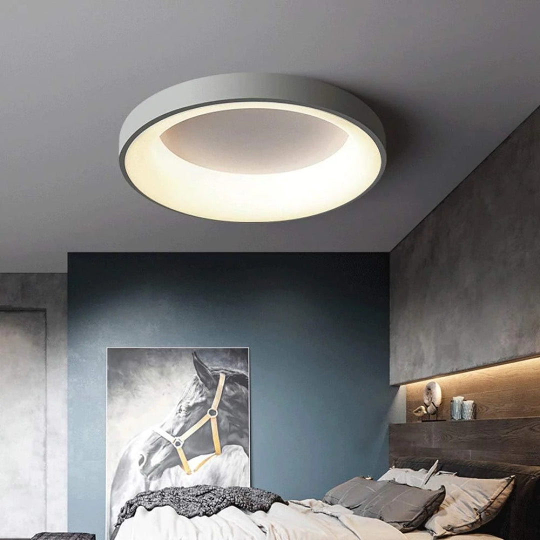 Minimalistische Ronde Acryl Plafondlamp