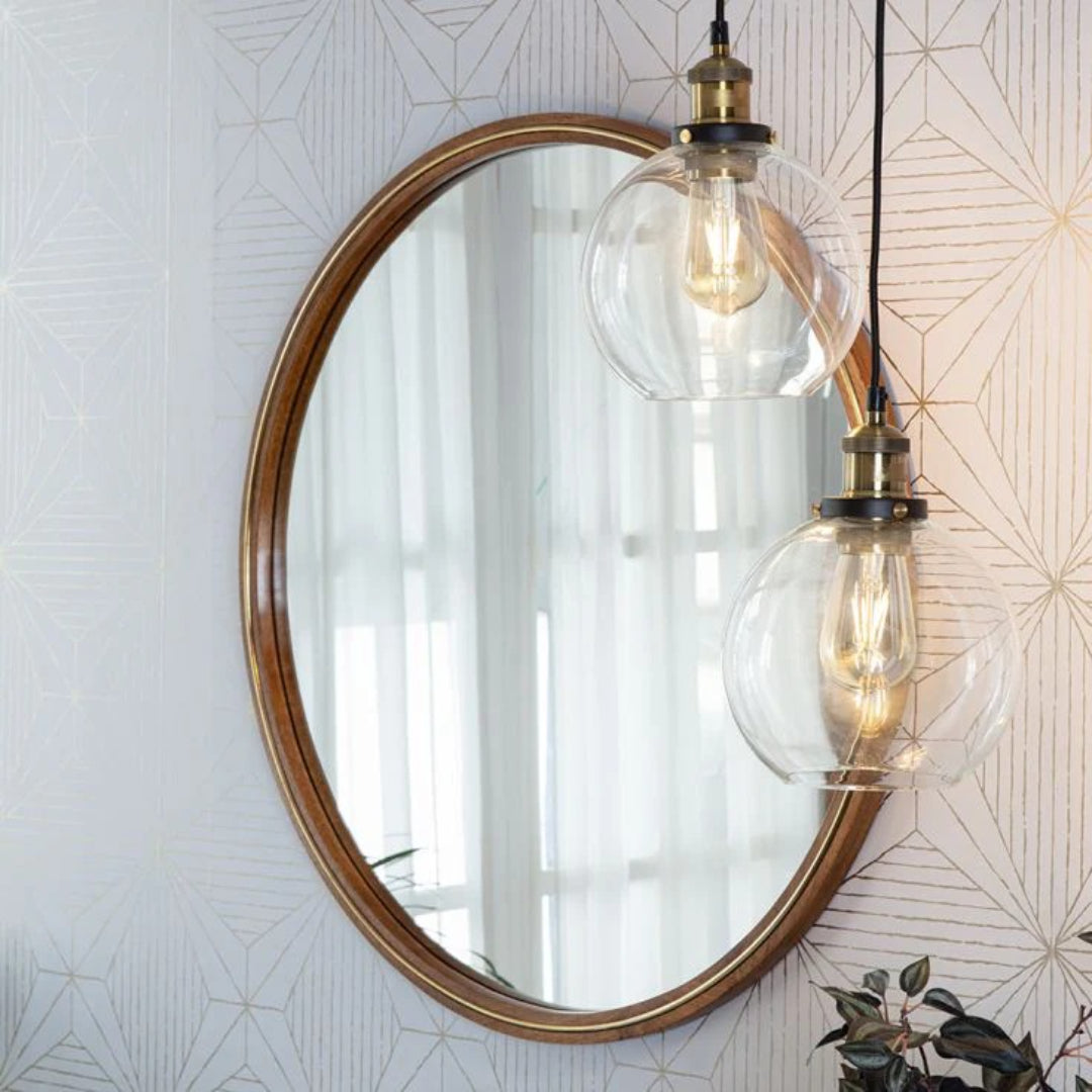 Industriële Glazen Hanglamp