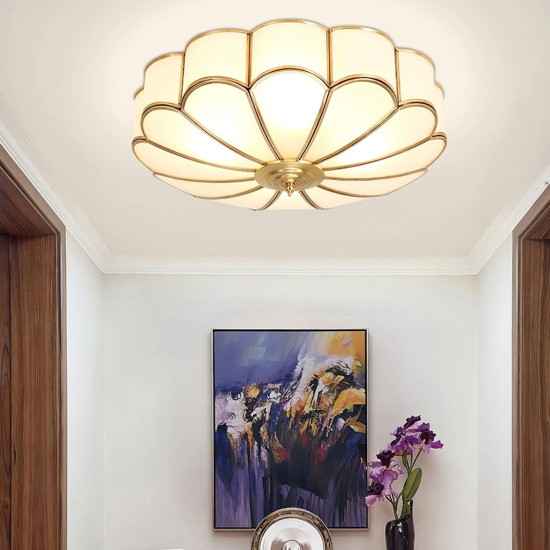 Klassieke Stoffen Plafondlamp