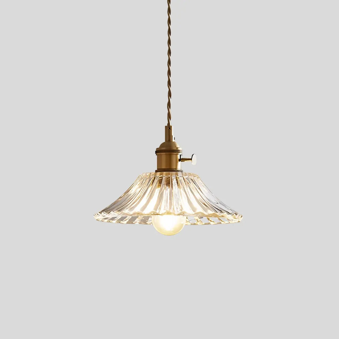Klassieke Glazen Hanglamp