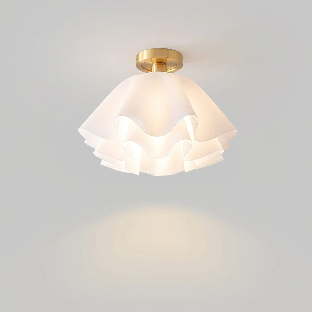 Bloemen Glazen Plafondlamp
