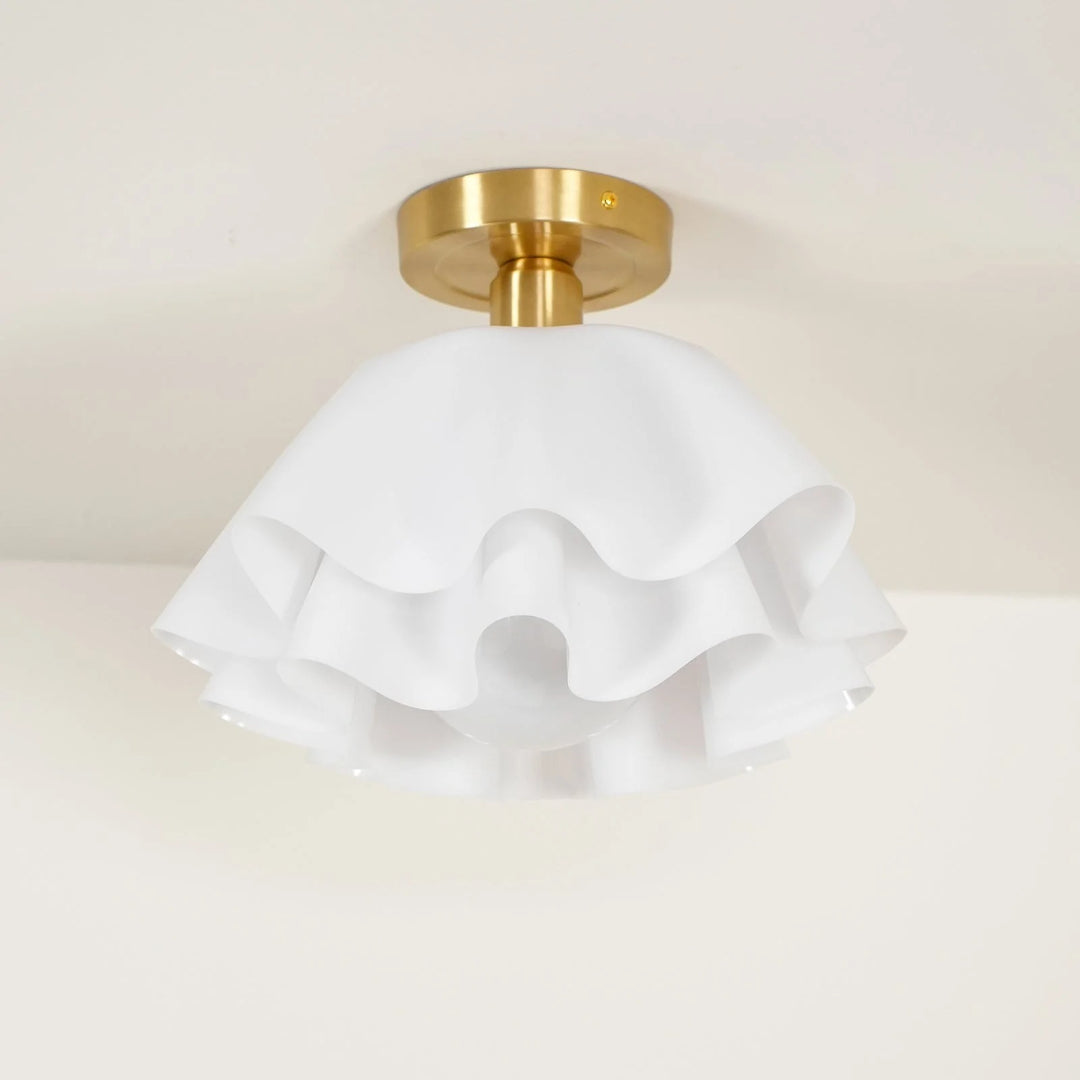 Bloemen Glazen Plafondlamp