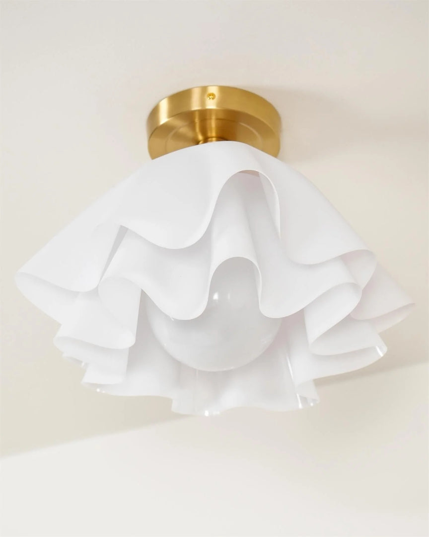 Bloemen Glazen Plafondlamp