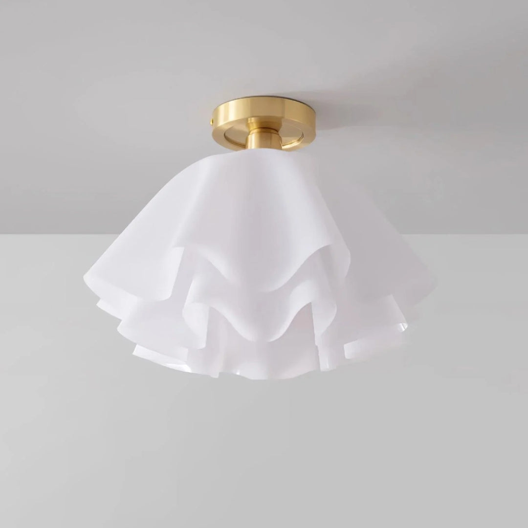 Bloemen Glazen Plafondlamp