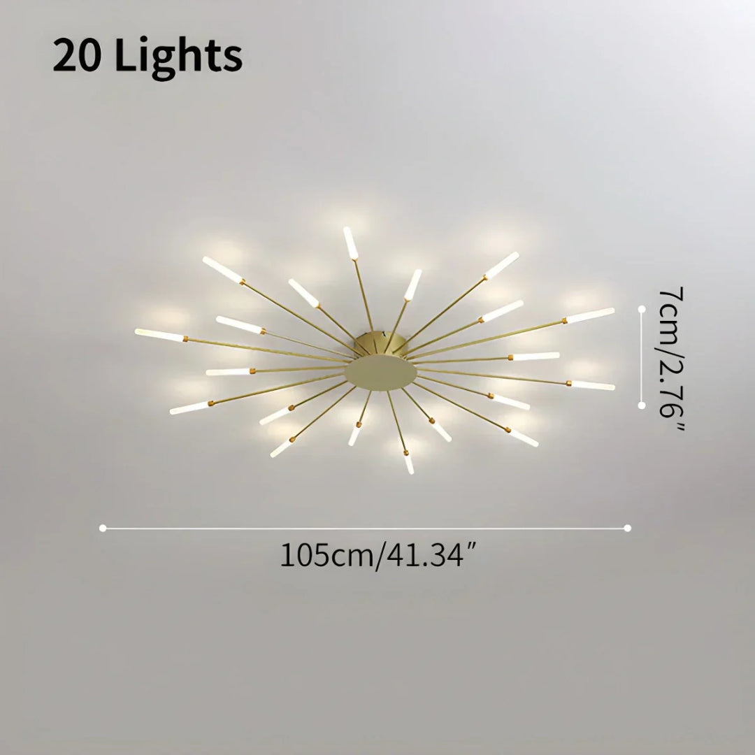 Moderne LED Starburst Plafondlamp