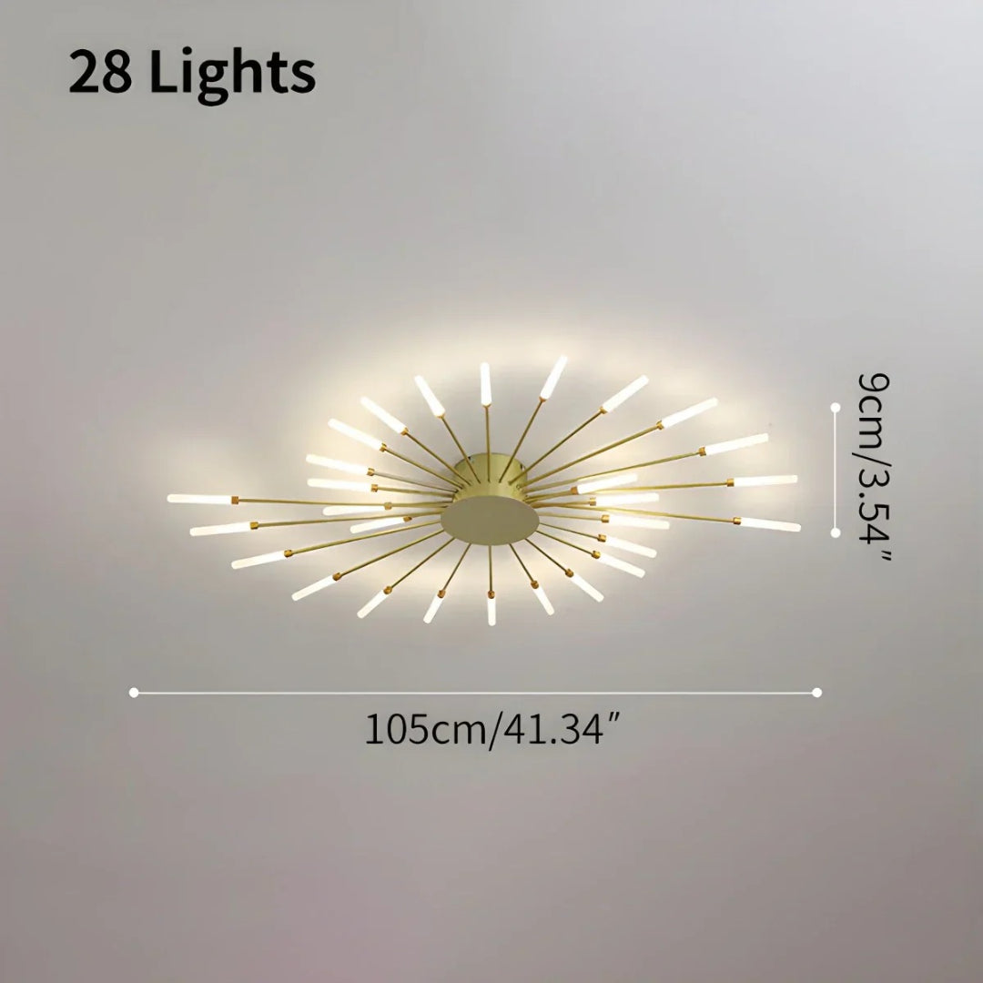 Moderne LED Starburst Plafondlamp