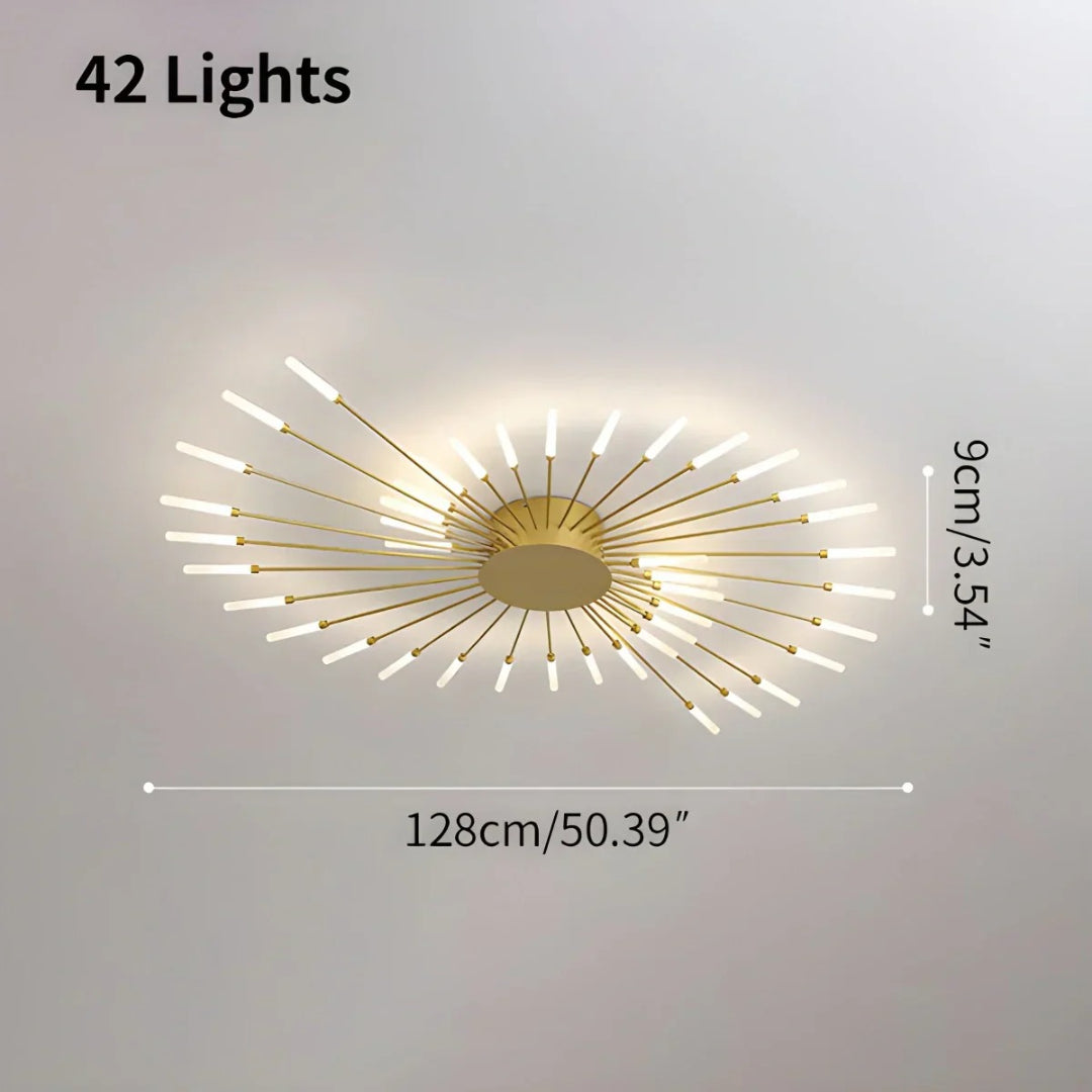Moderne LED Starburst Plafondlamp